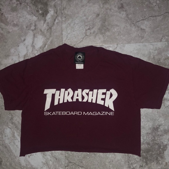 Thrasher Tops - thrasher crop top .